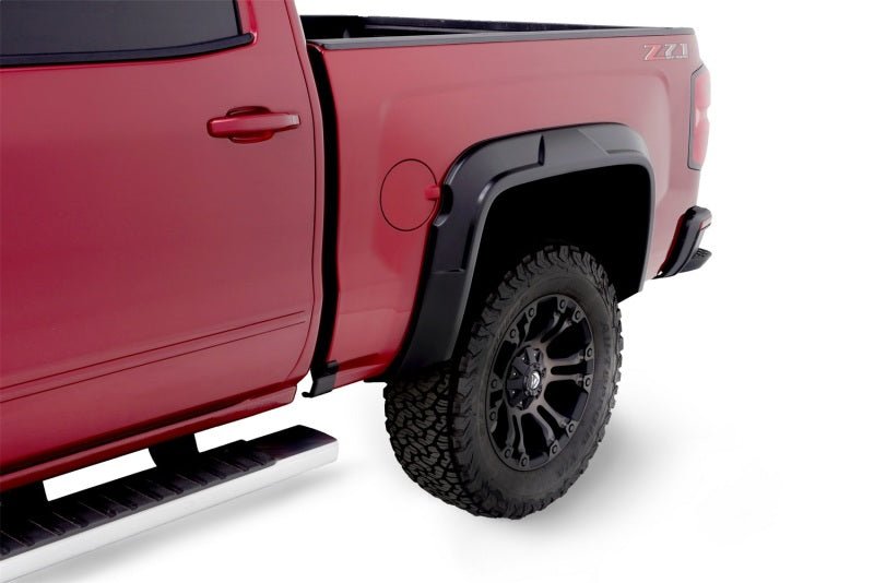 Bushwacker 2019 Chevrolet Silverado 1500 w/ 69.3in Fleetside Bed DRT Style Flares 4pc - Black - Crew Original