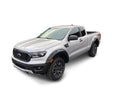 Bushwacker 2019 Ford Ranger Pocket Style Flares 4pc SuberCab 72in Bed - Black - Crew Original