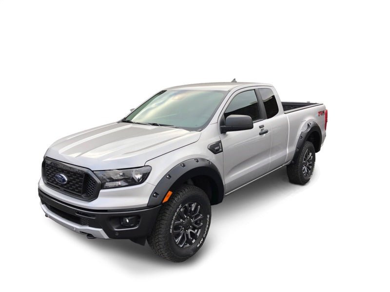 Bushwacker 2019 Ford Ranger Pocket Style Flares 4pc SuperCrew 60in Bed - Black - Crew Original