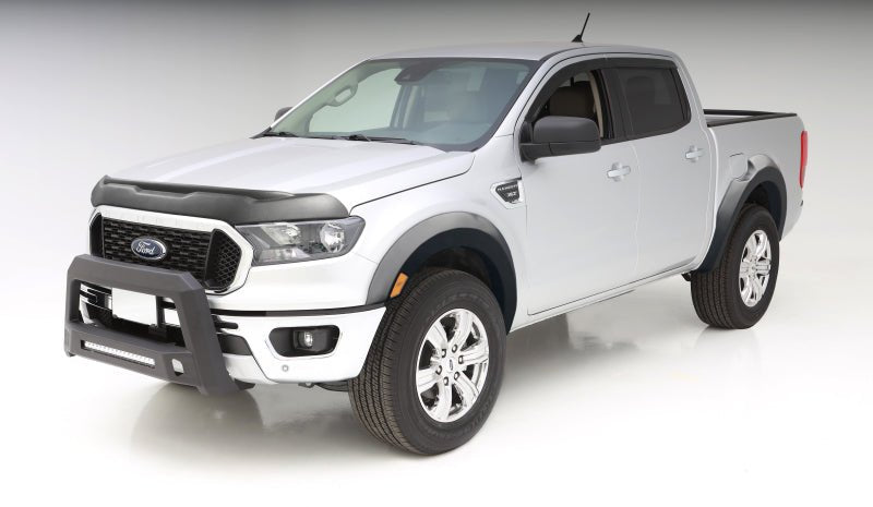 Bushwacker 2019 Ford Ranger Supercrew Extend-A-Fender Style Flares 4pc - Black - Crew Original