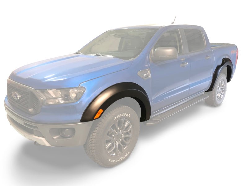 Bushwacker 2019 Ford Ranger Supercrew Extend-A-Fender Style Flares 4pc - Black - Crew Original