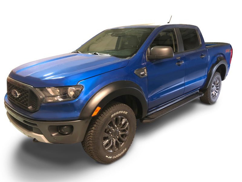 Bushwacker 2019 Ford Ranger Supercrew Extend-A-Fender Style Flares 4pc - Black - Crew Original