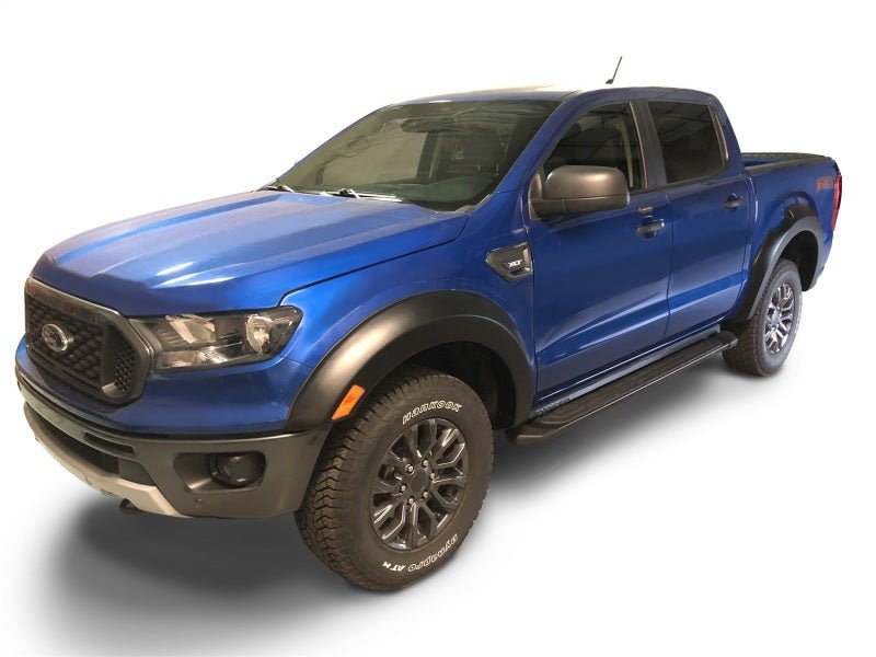 Bushwacker 2019 Ford Ranger Supercrew Extend-A-Fender Style Flares 4pc - Black - Crew Original