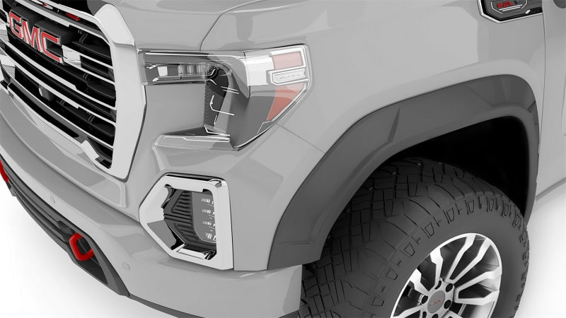 Bushwacker 2019 GMC Sierra 1500 DRT Style Flares 4pc - Black - Crew Original