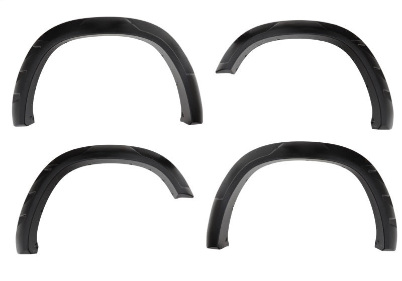 Bushwacker 2019 GMC Sierra 1500 DRT Style Flares 4pc - Black - Crew Original