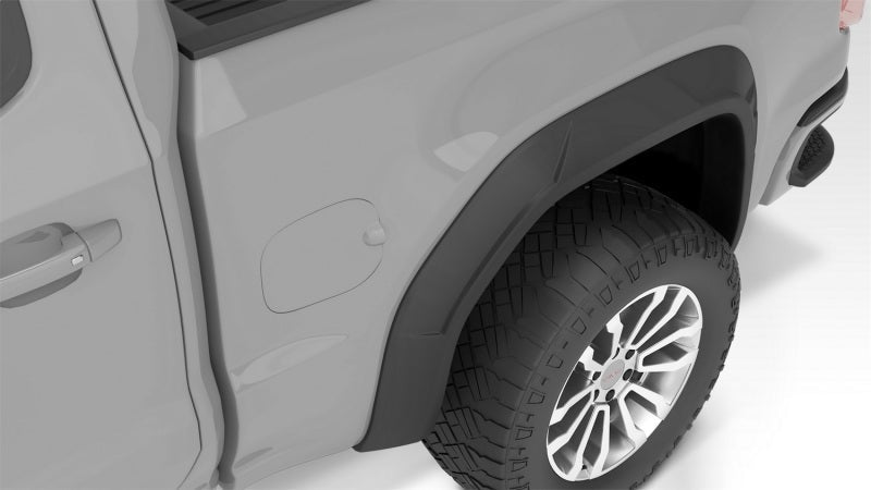 Bushwacker 2019 GMC Sierra 1500 DRT Style Flares 4pc - Black - Crew Original