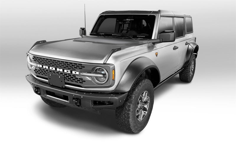 Bushwacker 2021+ Ford Bronco 4-Door Extend-A-Flares 4pc - Black - Crew Original