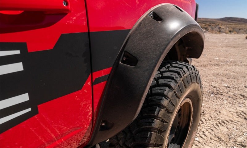 Bushwacker 2021+ Ford Bronco 4-Door Pocket Style Flares 4pc - Black - Crew Original