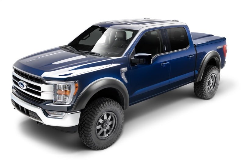 Bushwacker 2021 Ford F-150 Extend-A-Fender Style Flares 4pc - Black - Crew Original