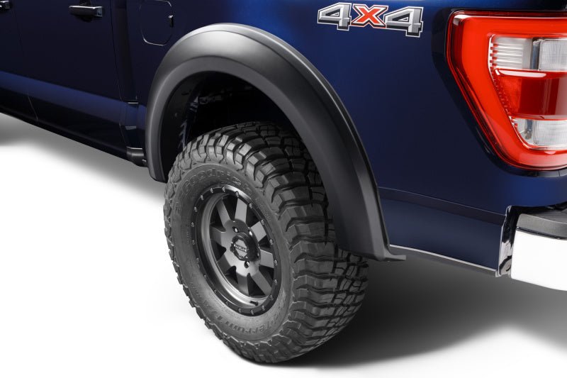 Bushwacker 2021 Ford F-150 Extend-A-Fender Style Flares 4pc - Black - Crew Original