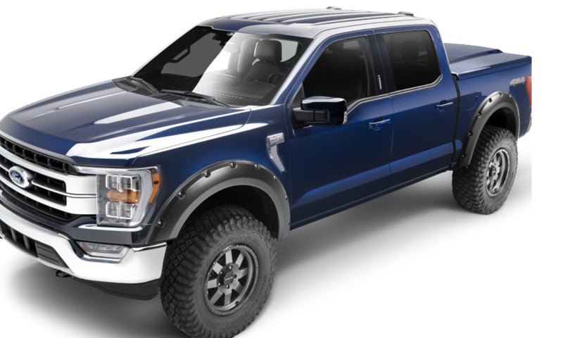 Bushwacker 2021 Ford F-150 Pocket Style Flares 4pc - Black - Crew Original