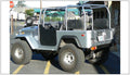 Bushwacker 65-84 Toyota Land Cruiser Cutout Style Flares 2pc - Black - Crew Original