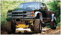 Bushwacker 88-99 Chevy C1500 Cutout Style Flares 2pc - Black - Crew Original