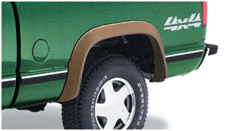 Bushwacker 88-99 Chevy C1500 Extend-A-Fender Style Flares 4pc - Black - Crew Original