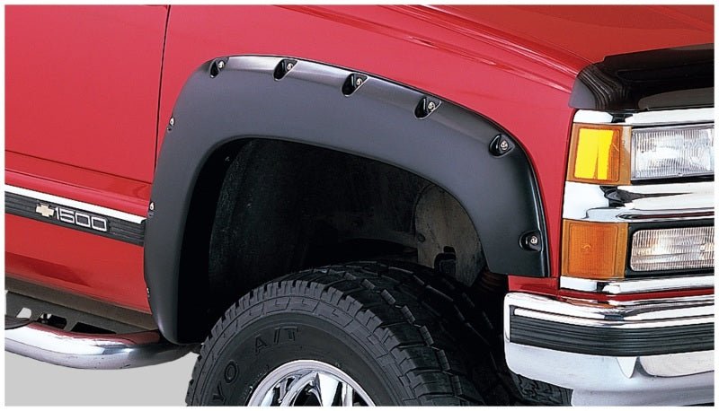 Bushwacker 88-99 Chevy C1500 Pocket Style Flares 4pc - Black - Crew Original