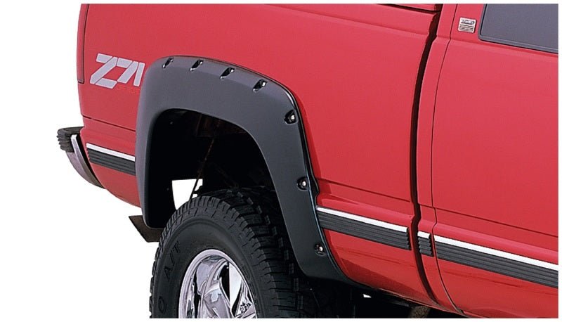 Bushwacker 88-99 Chevy C1500 Pocket Style Flares 4pc - Black - Crew Original