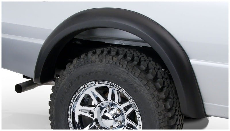 Bushwacker 93-11 Ford Ranger Styleside Extend-A-Fender Style Flares 4pc 72.0/84.0in Bed - Black - Crew Original