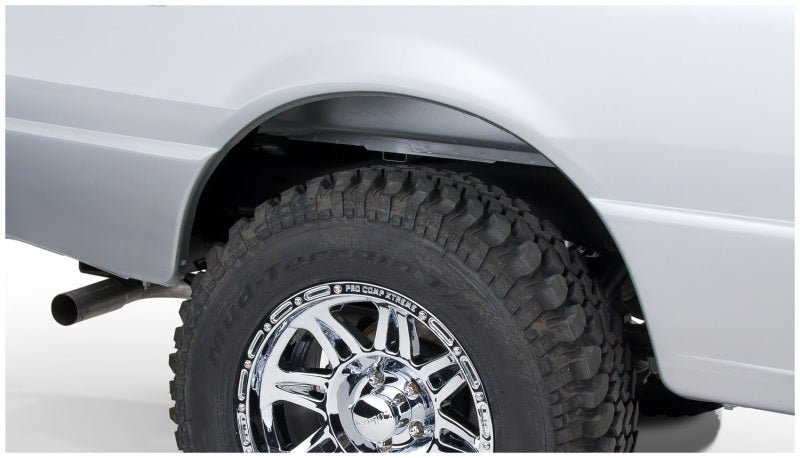 Bushwacker 93-11 Ford Ranger Styleside Extend-A-Fender Style Flares 4pc 72.0/84.0in Bed - Black - Crew Original