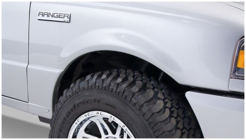 Bushwacker 93-11 Ford Ranger Styleside Extend-A-Fender Style Flares 4pc 72.0/84.0in Bed - Black - Crew Original