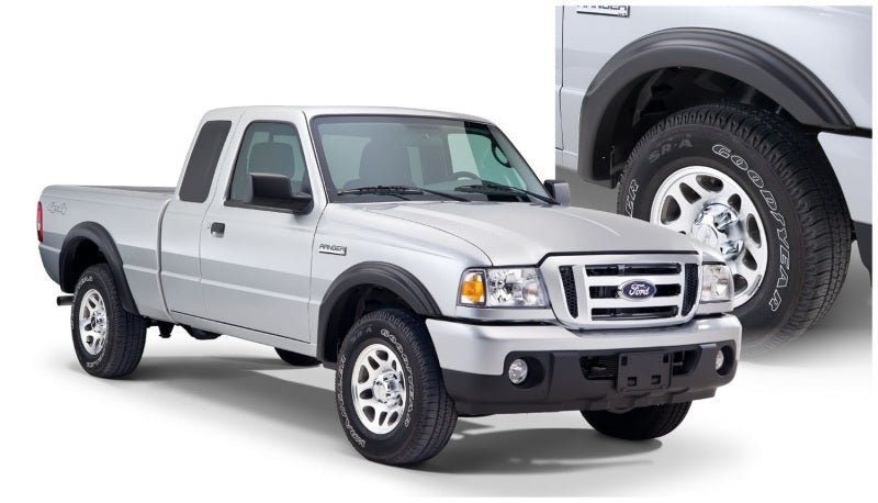 Bushwacker 93-11 Ford Ranger Styleside OE Style Flares 4pc 72.0/84.0in Bed - Black - Crew Original