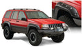 Bushwacker 93-98 Jeep Grand Cherokee Cutout Style Flares 4pc - Black - Crew Original