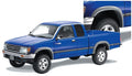 Bushwacker 93-98 Toyota T100 Fleetside Extend-A-Fender Style Flares 4pc - Black - Crew Original