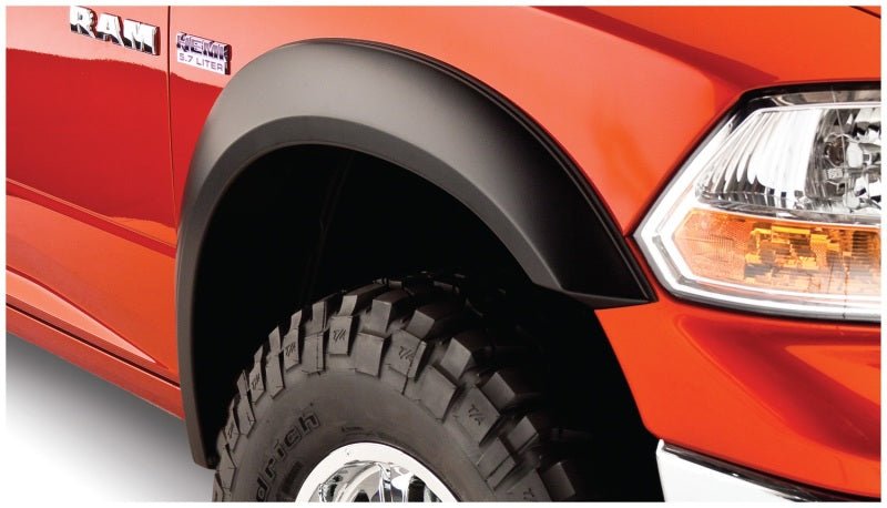 Bushwacker 94-01 Dodge Ram 1500 Fleetside Extend-A-Fender Style Flares 4pc 78.0/96.0in Bed - Black - Crew Original