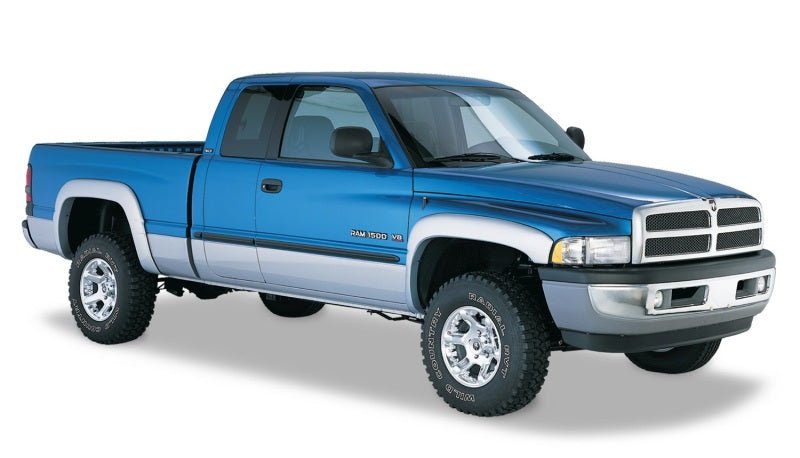 Bushwacker 94-01 Dodge Ram 1500 Fleetside OE Style Flares 4pc 78.0/96.0in Bed - Black - Crew Original