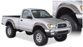 Bushwacker 95-04 Toyota Tacoma Fleetside Cutout Style Flares 4pc 74.5in Bed w/ 4WD Only - Black - Crew Original