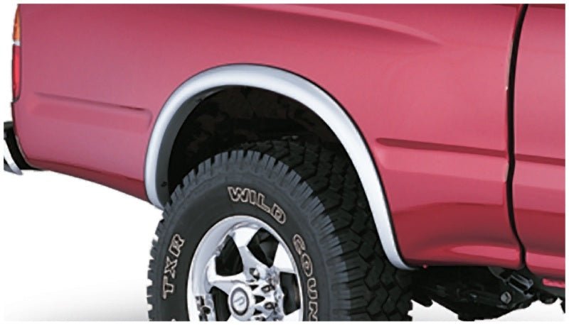 Bushwacker 95-04 Toyota Tacoma Fleetside OE Style Flares 4pc 74.5in Bed w/ 4WD Only - Black - Crew Original