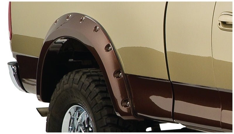 Bushwacker 97-03 Ford F-150 Styleside Cutout Style Flares 2pc 96.0/78.0in Bed - Black - Crew Original