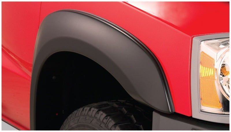 Bushwacker 97-04 Dodge Dakota Fleetside Extend-A-Fender Style Flares 4pc - Black - Crew Original
