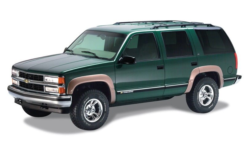 Bushwacker 97-99 Chevy Tahoe OE Style Flares 4pc 4-Door Only - Black - Crew Original