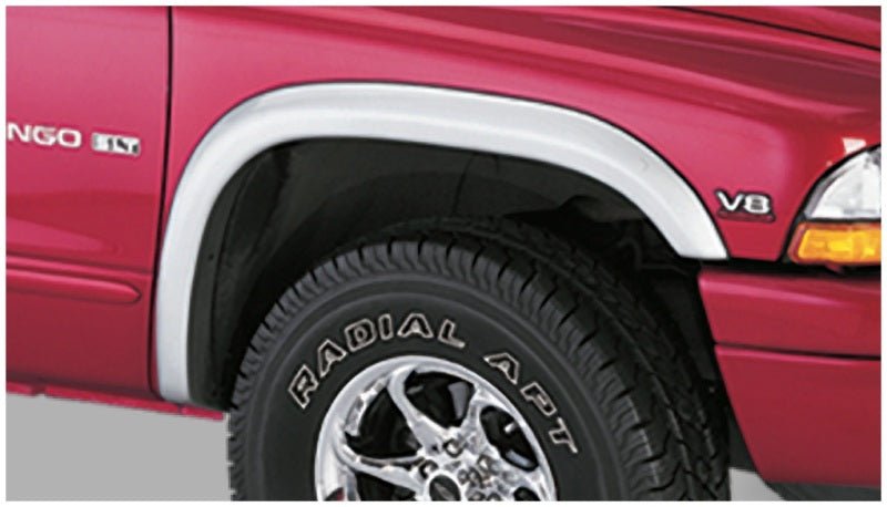 Bushwacker 98-03 Dodge Durango Extend-A-Fender Style Flares 4pc - Black - Crew Original