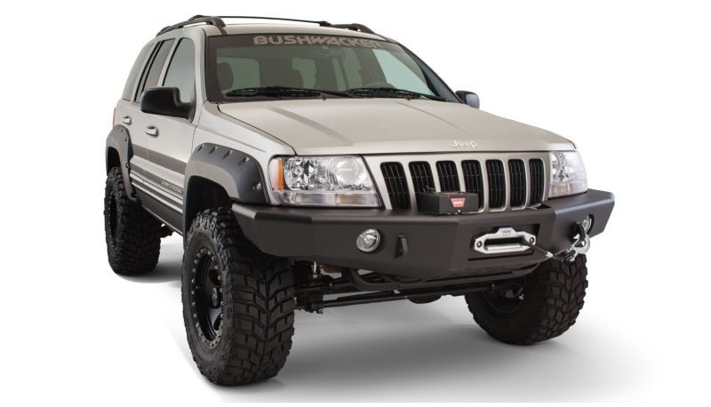 Bushwacker 99-04 Jeep Grand Cherokee Cutout Style Flares 4pc - Black - Crew Original