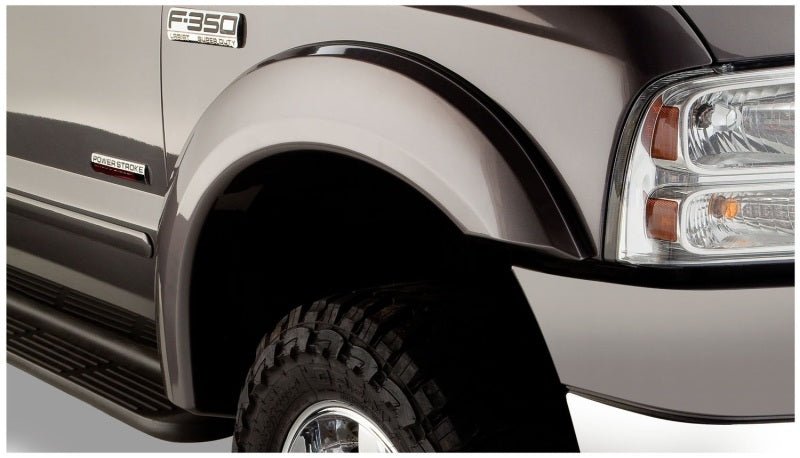 Bushwacker 99-07 Ford F-250 Super Duty Extend-A-Fender Style Flares 2pc - Black - Crew Original