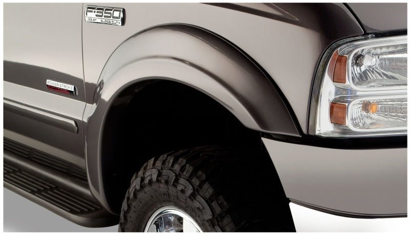 Bushwacker 99-07 Ford F-250 Super Duty OE Style Flares 2pc - Black - Crew Original