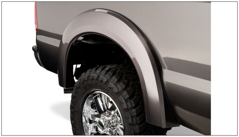 Bushwacker 99-07 Ford F-250 Super Duty Styleside Extend-A-Fender Style Flares 4pc - Black - Crew Original