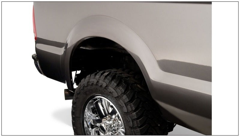 Bushwacker 99-07 Ford F-250 Super Duty Styleside Extend-A-Fender Style Flares 4pc - Black - Crew Original