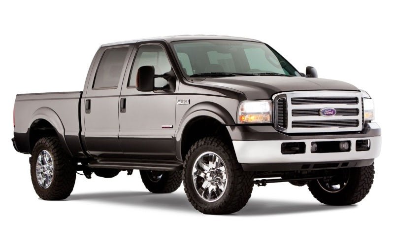 Bushwacker 99-07 Ford F-250 Super Duty Styleside OE Style Flares 4pc - Black - Crew Original