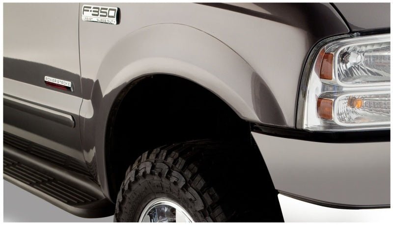 Bushwacker 99-07 Ford F-250 Super Duty Styleside OE Style Flares 4pc - Black - Crew Original