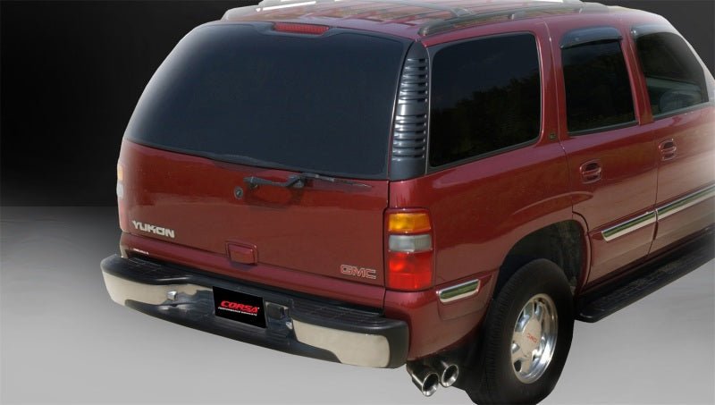 Corsa 02-06 Chevrolet Tahoe 5.3L V8 Polished Sport Cat-Back Exhaust - Crew Original