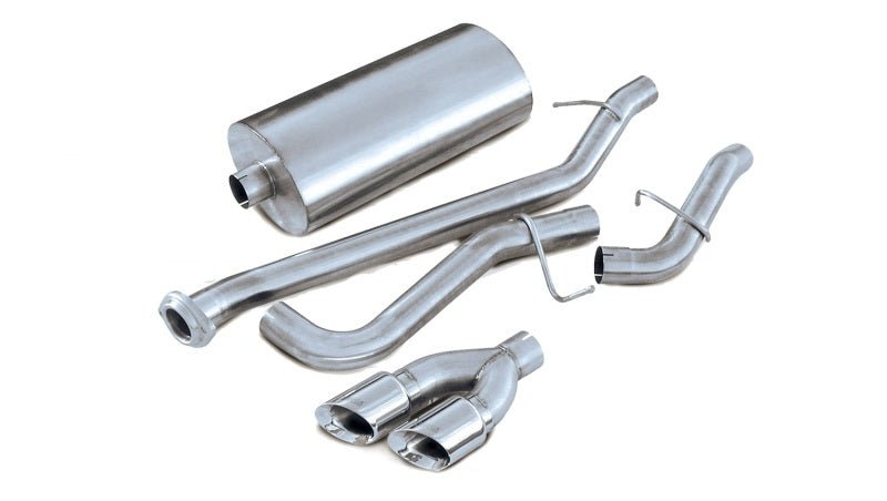 Corsa 02-06 Chevrolet Tahoe 5.3L V8 Polished Sport Cat-Back Exhaust - Crew Original