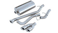 Corsa 02-07 Chevrolet Silverado Reg. Cab/Short Bed 1500 4.8L V8 Polished Touring Cat-Back Exhaust - Crew Original