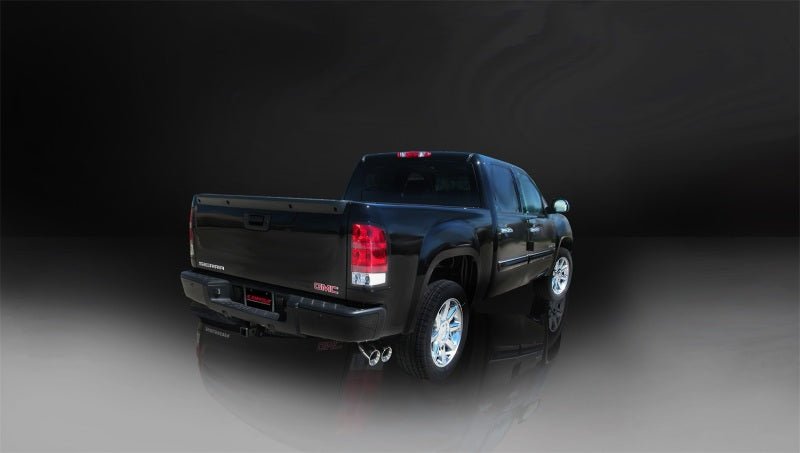 Corsa 02-07 Chevrolet Silverado Reg. Cab/Short Bed 1500 4.8L V8 Polished Touring Cat-Back Exhaust - Crew Original