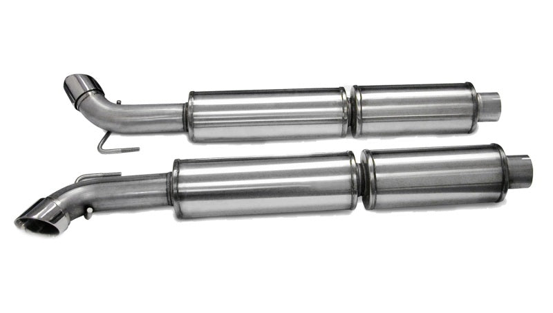 Corsa 03-10 Dodge Viper 8.3L Polished Sport Cat-Back Exhaust (2.5in Inlet for Use w/ Stock Conv.) - Crew Original