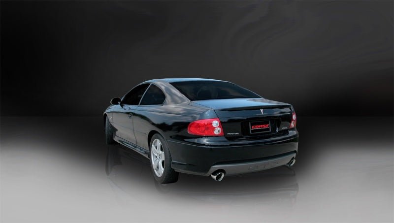 Corsa 05-06 Pontiac GTO 6.0L V8 2.5in Sport Cat-Back + XPipe Exhaust Polished Tips - Crew Original