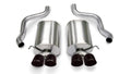 Corsa 05-08 Chevrolet Corvette C6 6.0L V8 Black Sport Axle-Back Exhaust - Crew Original