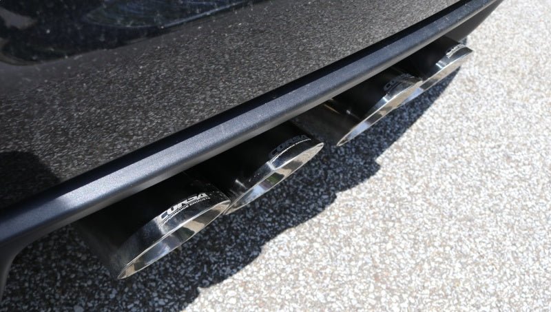 Corsa 05-08 Chevrolet Corvette (C6) 6.0L/6.2L Polished Sport Axle-Back Exhaust w/4.5in Tips - Crew Original