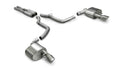 Corsa 05-10 Dodge Charger No Towing Hitch SRT-8 6.1L V8 Polished Xtreme Cat-Back Exhaust - Crew Original